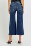 Risen High Rise Cropped Leg Jeans