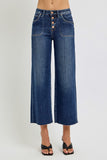 Risen High Rise Cropped Leg Jeans