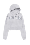 Cropped New York Hoodie