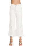 Frayed Hem Denim Pants