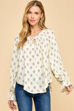 Floral Boho Blouse