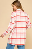 Blushed Plaid Shacket