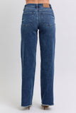 Judy Blue Mid Rise Wide Leg Jeans