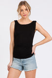 Sleeveless Fitted Top