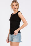 Sleeveless Fitted Top
