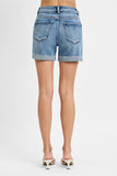 Risen High Rise Cuffed Shorts