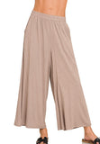 Woven Wide Leg Pants