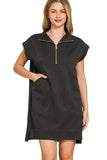 Jacquard Knit Mini Dress