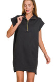 Jacquard Knit Mini Dress