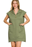 Jacquard Knit Mini Dress