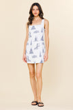 Printed Linen Dress
