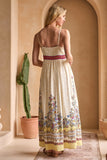 Border Print Cami Dress