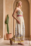 Border Print Cami Dress