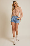 Ruffle Lace Top