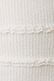 Bell Sleeve Brushed Lace Top
