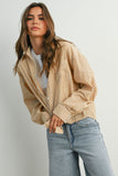 Striped Button Up Top