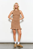 Smocked Mini Dress