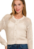 Crochet Cardigan Sweater
