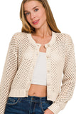 Crochet Cardigan Sweater