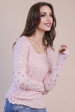 Floral Lettuce Hem Top