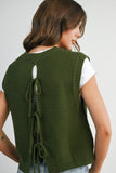 Sleeveless Knitted Top