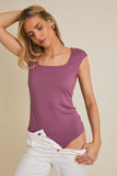 Cap Sleeve Bodysuit