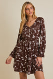 Floral Buttoned Dress