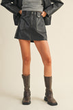 Patch Pocket Mini Skirt