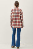 Long Sleeve Plaid Top