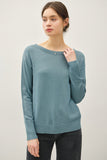 Boat Neck Long Sleeve
