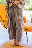 Striped Wide Leg Pants