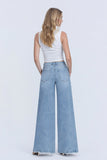 High Rise Drawstring Palazzo Jeans