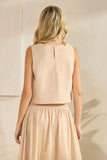 Poplin Crop Top