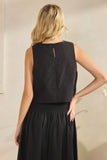 Poplin Crop Top