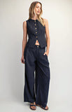 Pinstripe Vest
