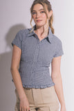 Collared Button Up Top