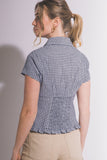 Collared Button Up Top