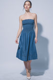 Sleeveless Tube Knit Midi Dress