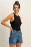 Sleeveless Tank Top Bodysuit