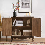 Walnut Accent Cabinet