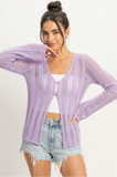 Open Knit Cardigan