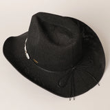 Cowboy Hat With Jeweled Belt