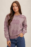 Floral Crew Neck Sweater