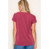 V Neck Jersey Top