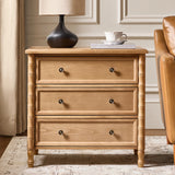 3-Drawer Nightstand