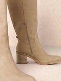 Tall Suede Boots