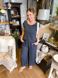 Woven Boxy Top