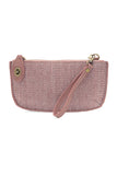 Straw Mini Crossbody Clutch