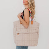 Quilted Tote Roller Bag