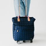 Quilted Tote Roller Bag